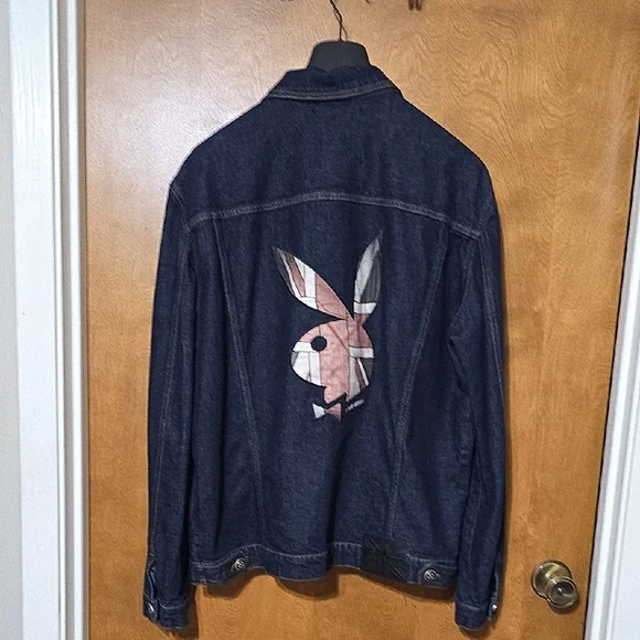 Richmond Men's Dark Blue Denim Jacket - Picture 6 of 7